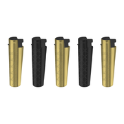 Matteo Tower Xl Jet Lighter — Gold Black Poker | 1 Assorted Design