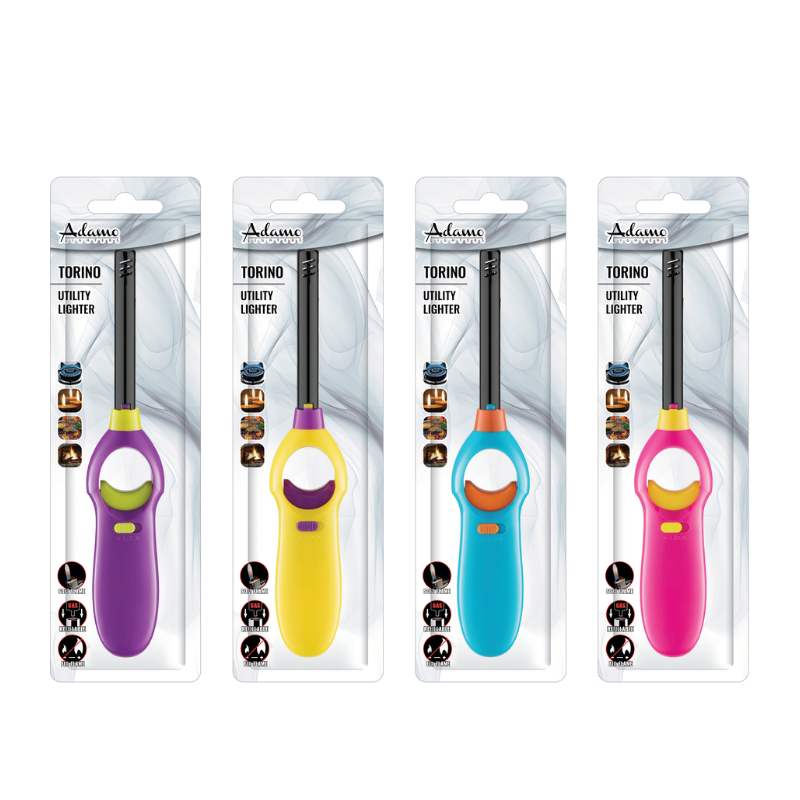 Adamo Utility Cooker Lighter Torino Hc Pybp — range shown; one assorted lighter supplied