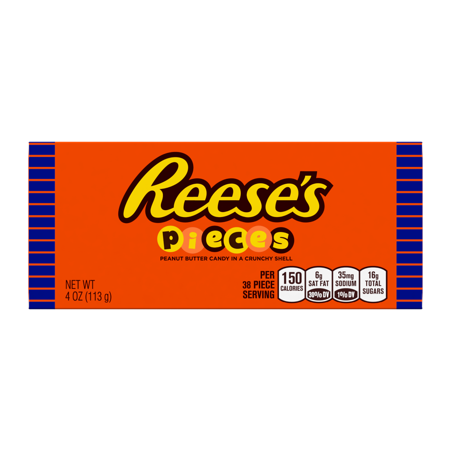 Reese's Pieces Peanut Butter Candy 113g sealed retail pack
