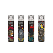 Clipper Warrior Animals Jet Refillable Lighter | 1 Assorted Design