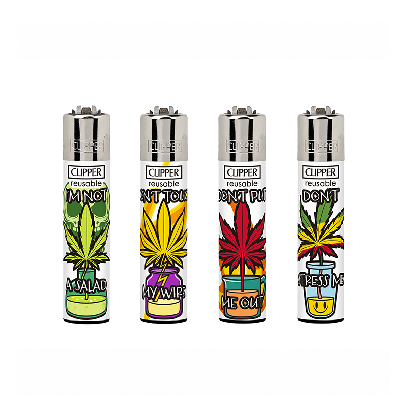 Clipper Botanicacore Refillable Lighter — range shown; one assorted lighter supplied