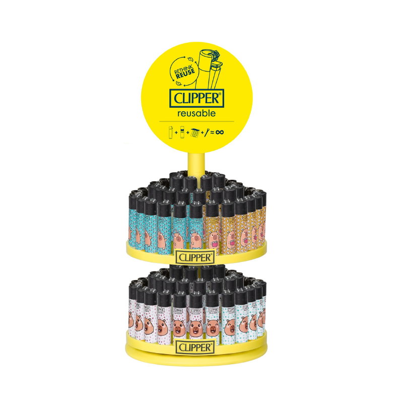 Clipper Capybara Classic Large Lighter CL5H016UKH | 1 Lighter; supplier range shown, quantity supplied stated in description