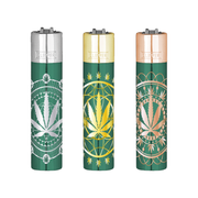 Clipper Ganjala Metal Refillable Lighter & Case | 1 Assorted Design