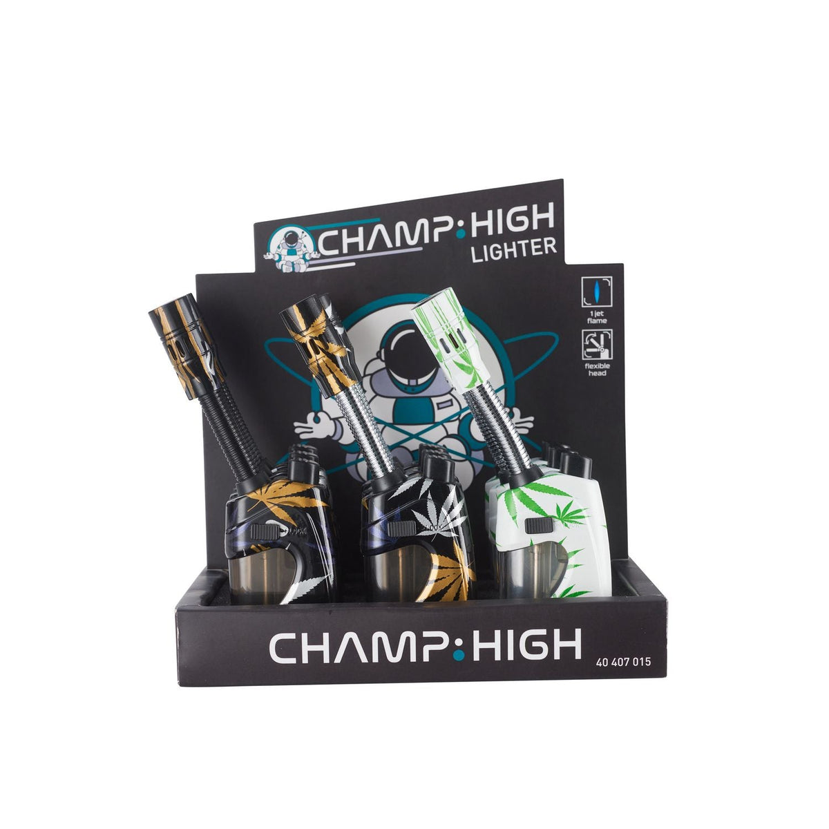 Champ High Lighters Flexi Blue Flame | 1 Lighter; supplier range shown, quantity supplied stated in description