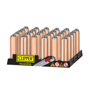 Clipper Rose Gold Micro Metal Refillable Lighter | 1 Lighter