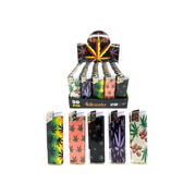 4Smoke Electronic Lighter Assorted Printed Designs DW-6567 | 1 Lighter