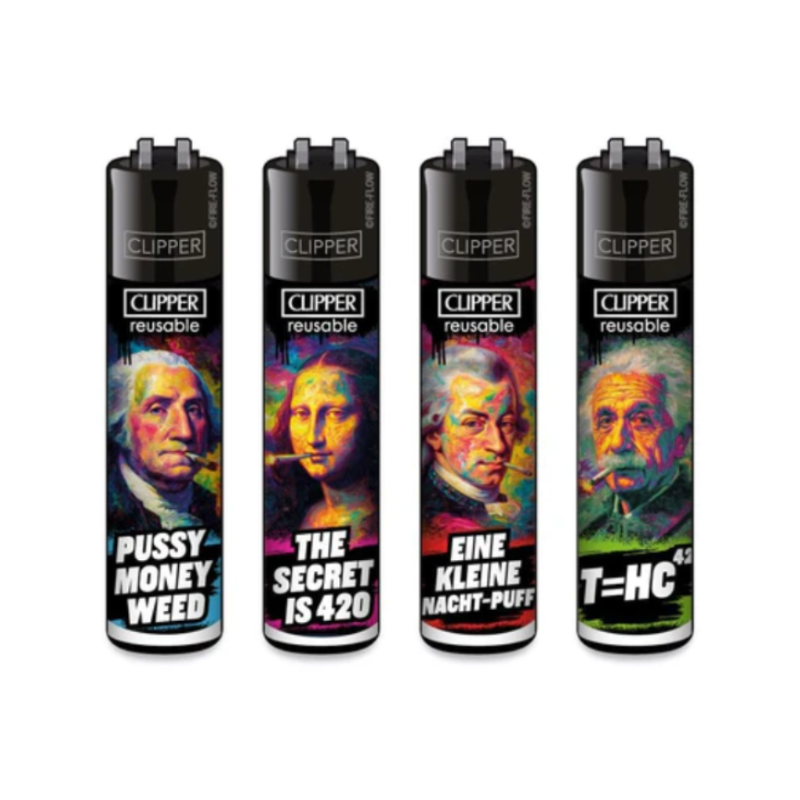 Clipper the-Royal-Puff-–-Gargaland Refillable Lighter — range shown; one assorted lighter supplied