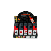 Flamejack Metal Windproof Case Blue Flame Lighter Poker | 1 Lighter