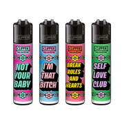Clipper Girly-Slogan-3 Refillable Lighter | 1 Assorted Design