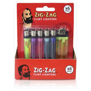 Zig-Zag Flint Lighters | 6 Pack