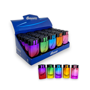 Ultimate Dual Flame Lighter Metal Rainbow | 1 Lighter
