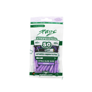PURIZE XTRA Slim Activated Carbon Filters — Lilac 50 Pack 5.9mm