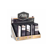 Matteo Jet in Style Lighter Metal Elegant Gold Windproof | 1 Lighter