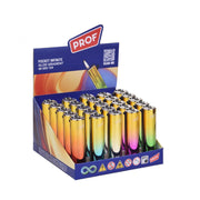 PROF Gold Gradient Metal Rr Flint Lighter 40009724 | 1 Lighter