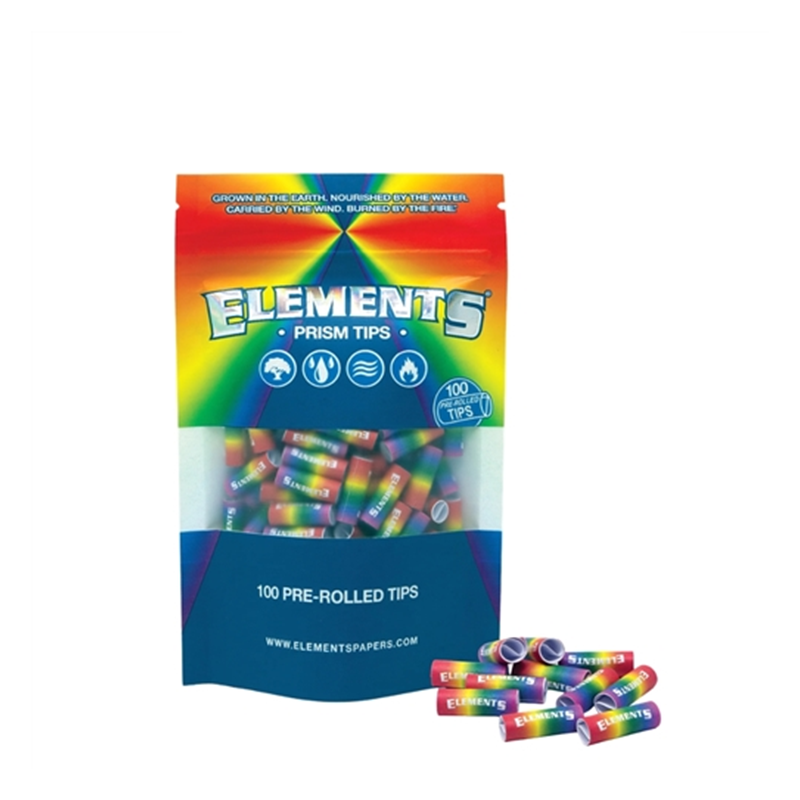 Elements Prism bag of 100 pre-rolled tips