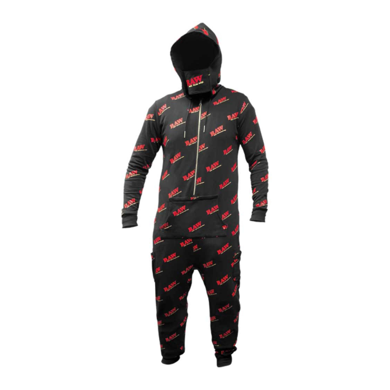 RAW Spacesuit — Red on Black