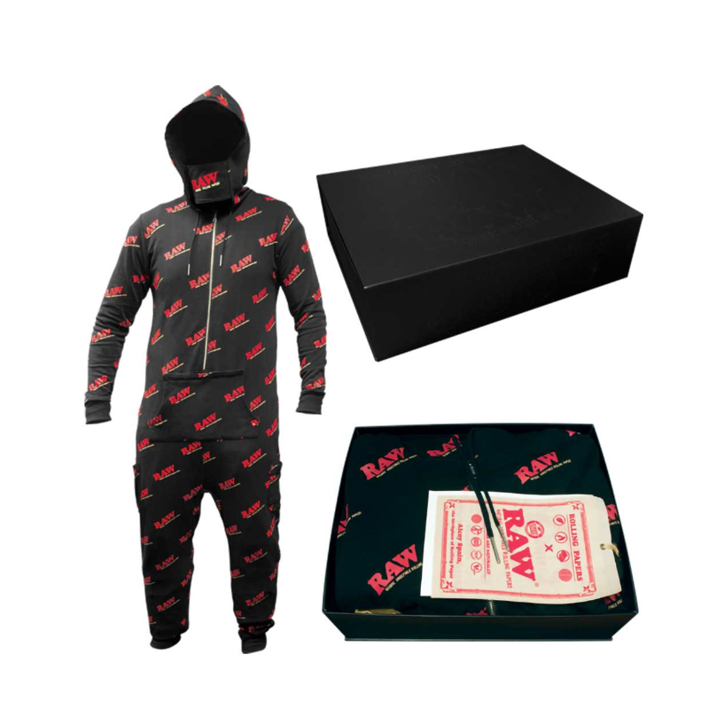 RAW Spacesuit — Red on Black