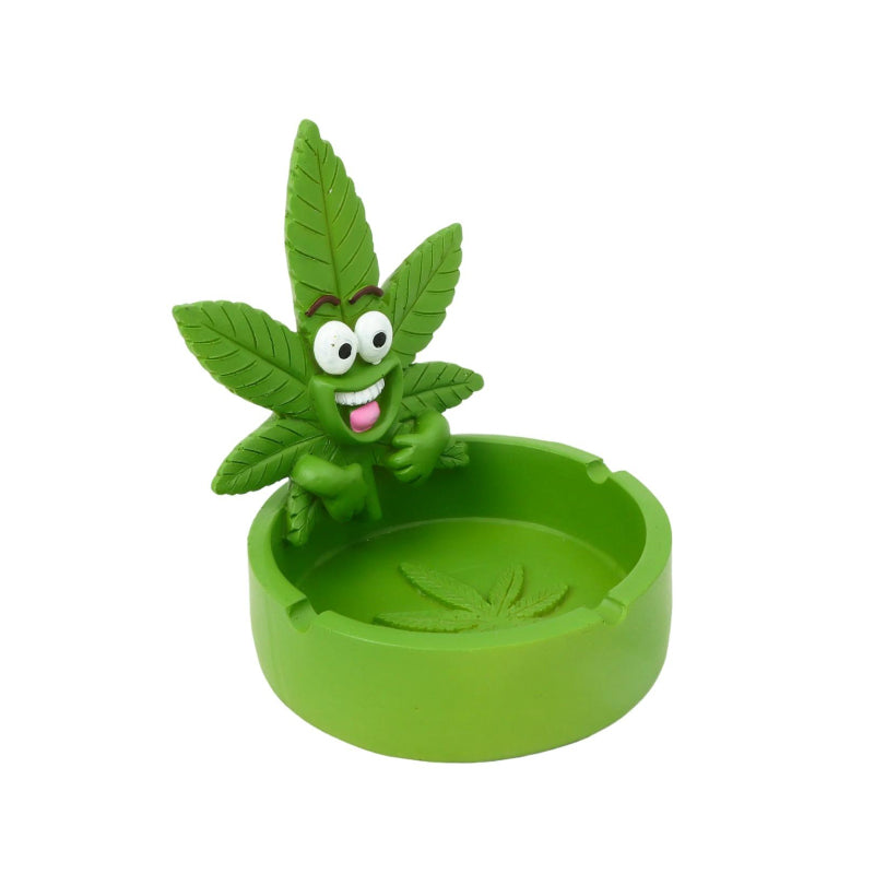 Leaf Character Resin Ashtray SS-2318 — 1 Piece