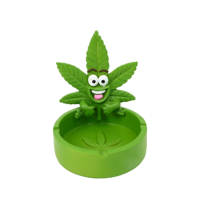 Leaf Character Resin Ashtray SS-2318 — 1 Piece
