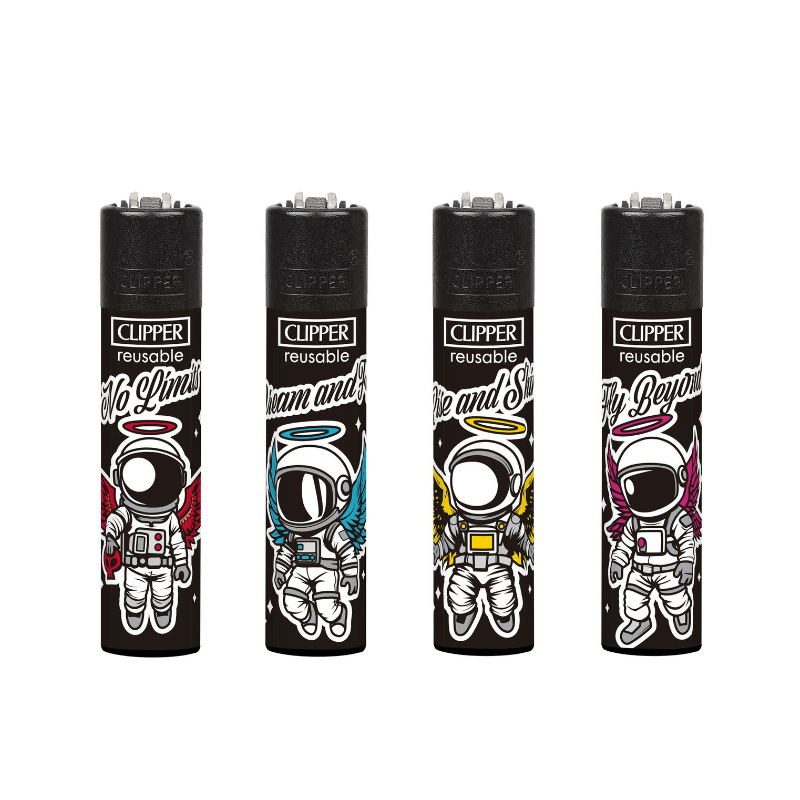 Clipper Skybound Refillable Lighter — range shown; one assorted lighter supplied
