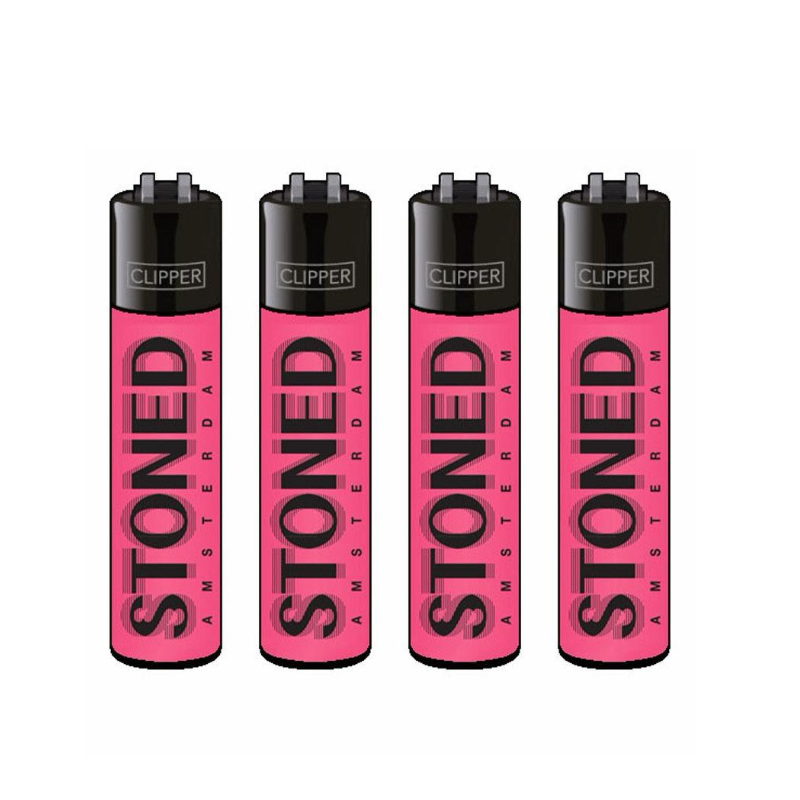 Clipper Stoned Rose Refillable Lighter — range shown; one assorted lighter supplied