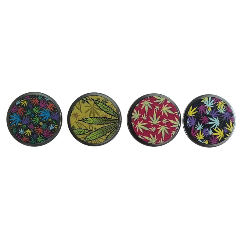 Amsterdam 53mm 4-Part Acrylic Grinder assorted retail designs