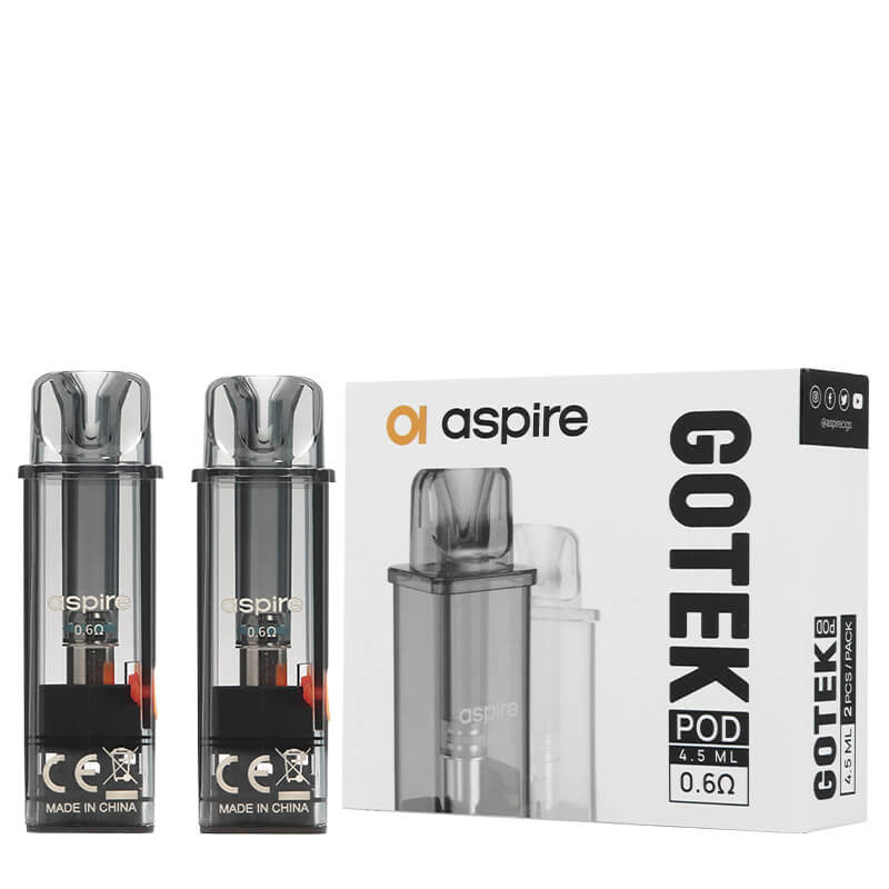 Aspire Gotek Replacement Pods 2 Pack