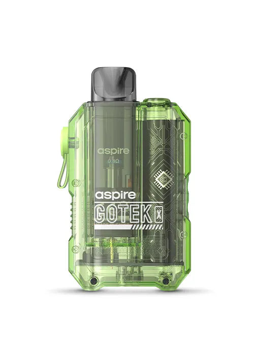 Aspire Gotek X Translucent Green official product image