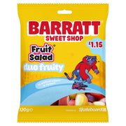 Barratt Fruit Salad Duo Fruity 120g — £1.15 Price-Marked Bag