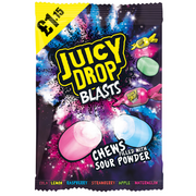 Bazooka Juicy Drop Blasts 120g — £1.15 Price-Marked Bag