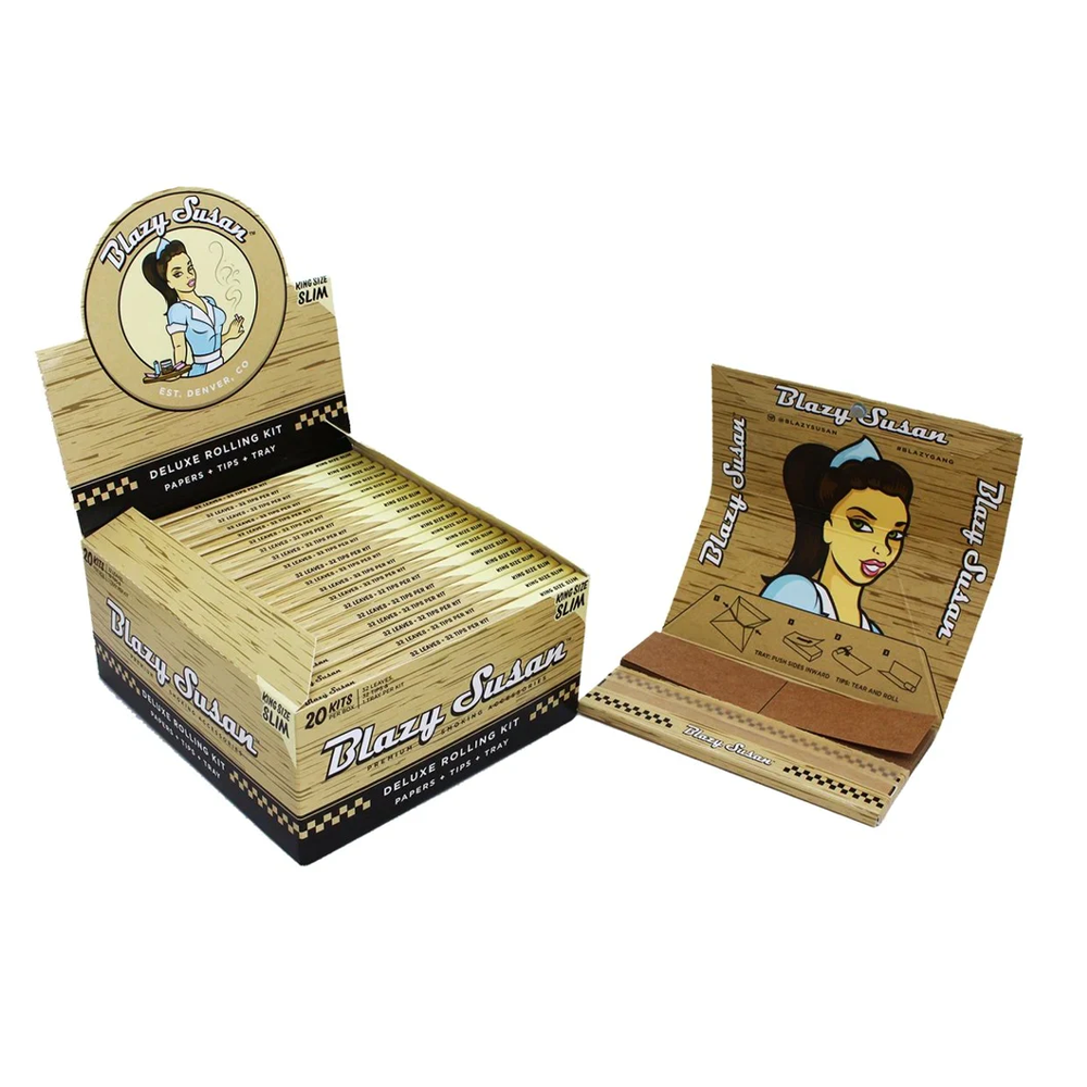 Blazy Susan Brown Deluxe Rolling Kit