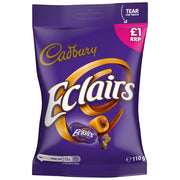 Cadbury Eclairs 110g — £1.00 Price-Marked Bag