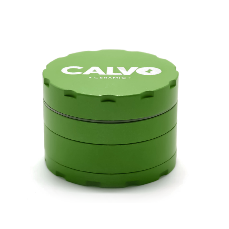 Calvo Ceramic 4-Part Grinder Green 63mm