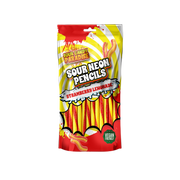 Candy Paradise Sour Neon Pencils Strawberry Lemonade 130g