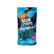 Candy Paradise Sour Neon Strips Berry Blue 130g