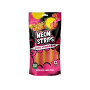 Candy Paradise Sour Neon Strips Pink Lemonade 130g