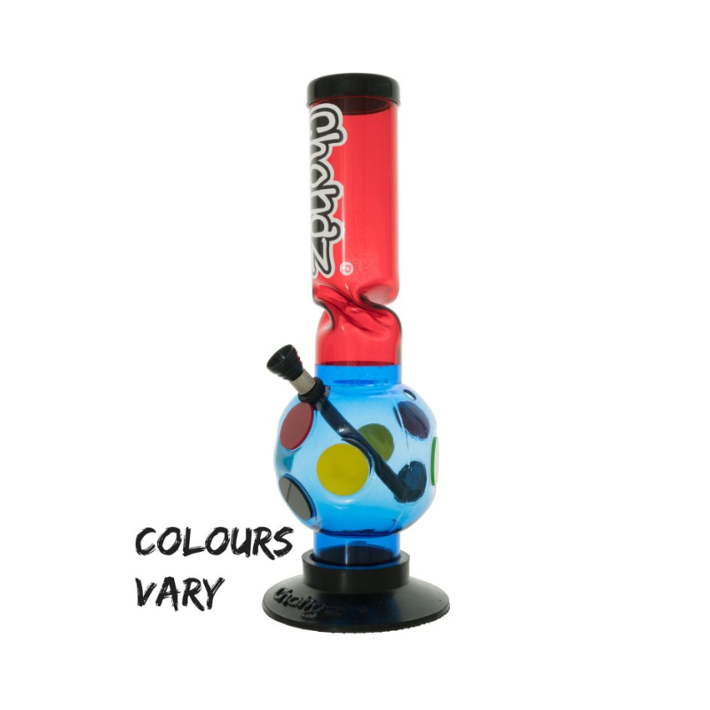 Chongz Double Wide Acrylic Ice Twist Water Pipe 30cm