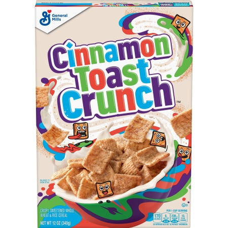Cinnamon Toast Crunch Cereal 340g sealed retail box