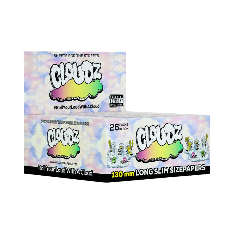 Cloudz 130mm Extra Long Slim Rolling Papers