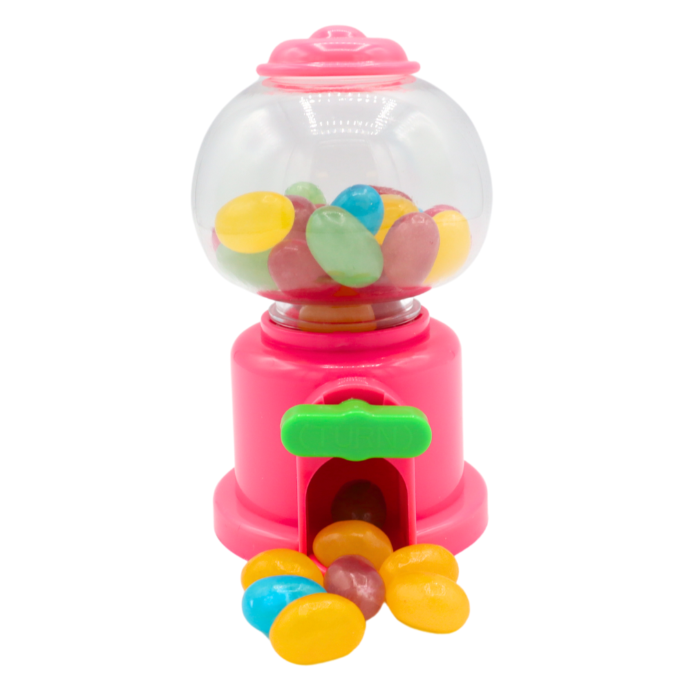 One Crazy Candy Factory Jelly Bean Machine 50g; example pink colour
