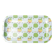 Cute Green Water Pipe Metal Rolling Tray