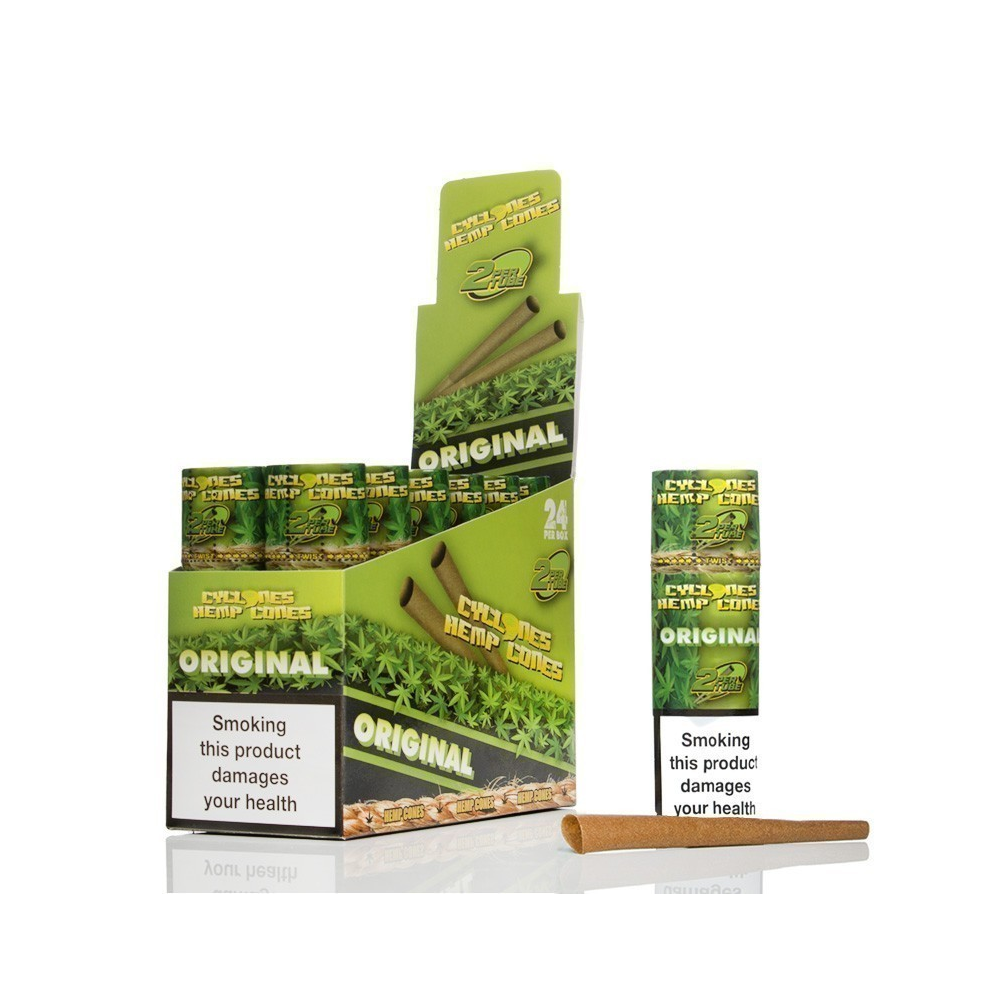 Cyclones Hemp Cones – Original | Twin Pack
