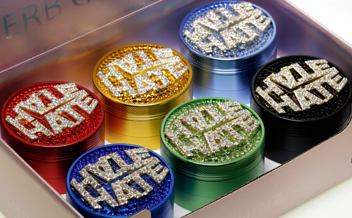 D&K Love Hate Crystal Metal Grinder 63mm