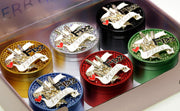 D&K Love Peace Crystal Metal Grinder 63mm