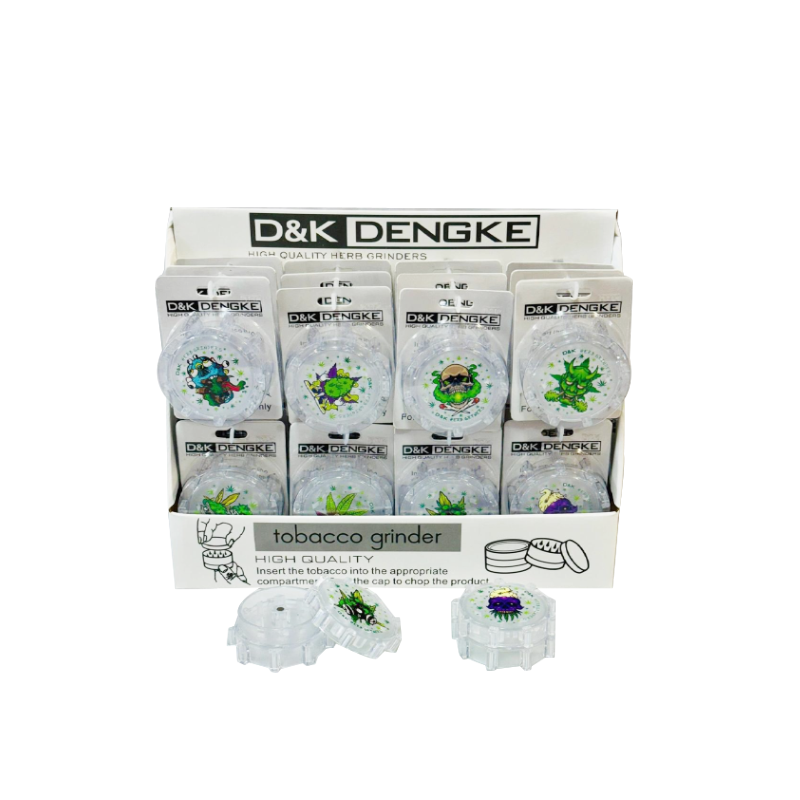 D&K Plastic Grinder 70mm SM-3024 display
