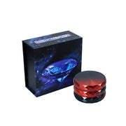 Diamond-Cut Super Non-Stick Metal Grinder — Red 63mm