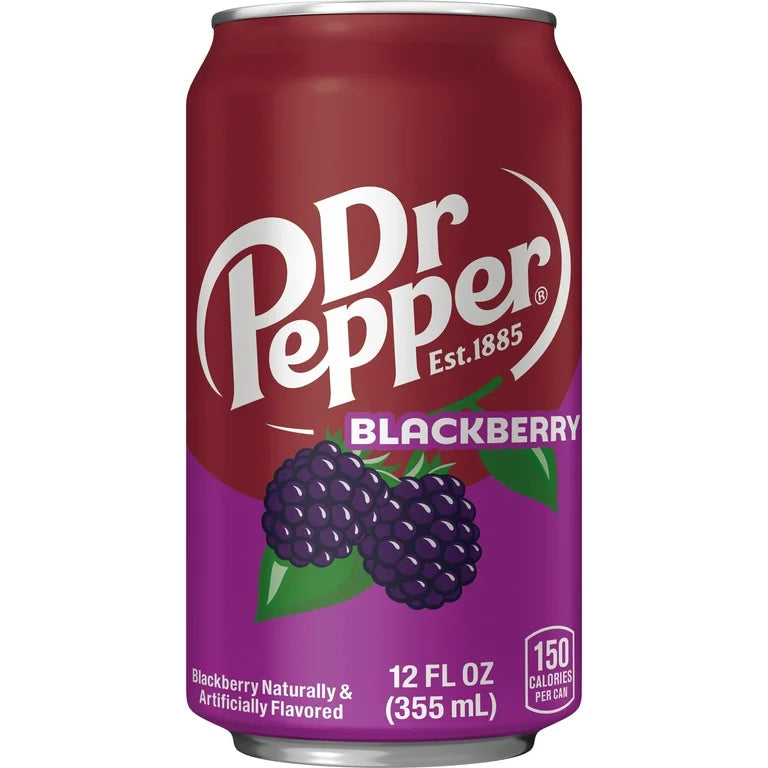 Dr Pepper Blackberry 355ml single can