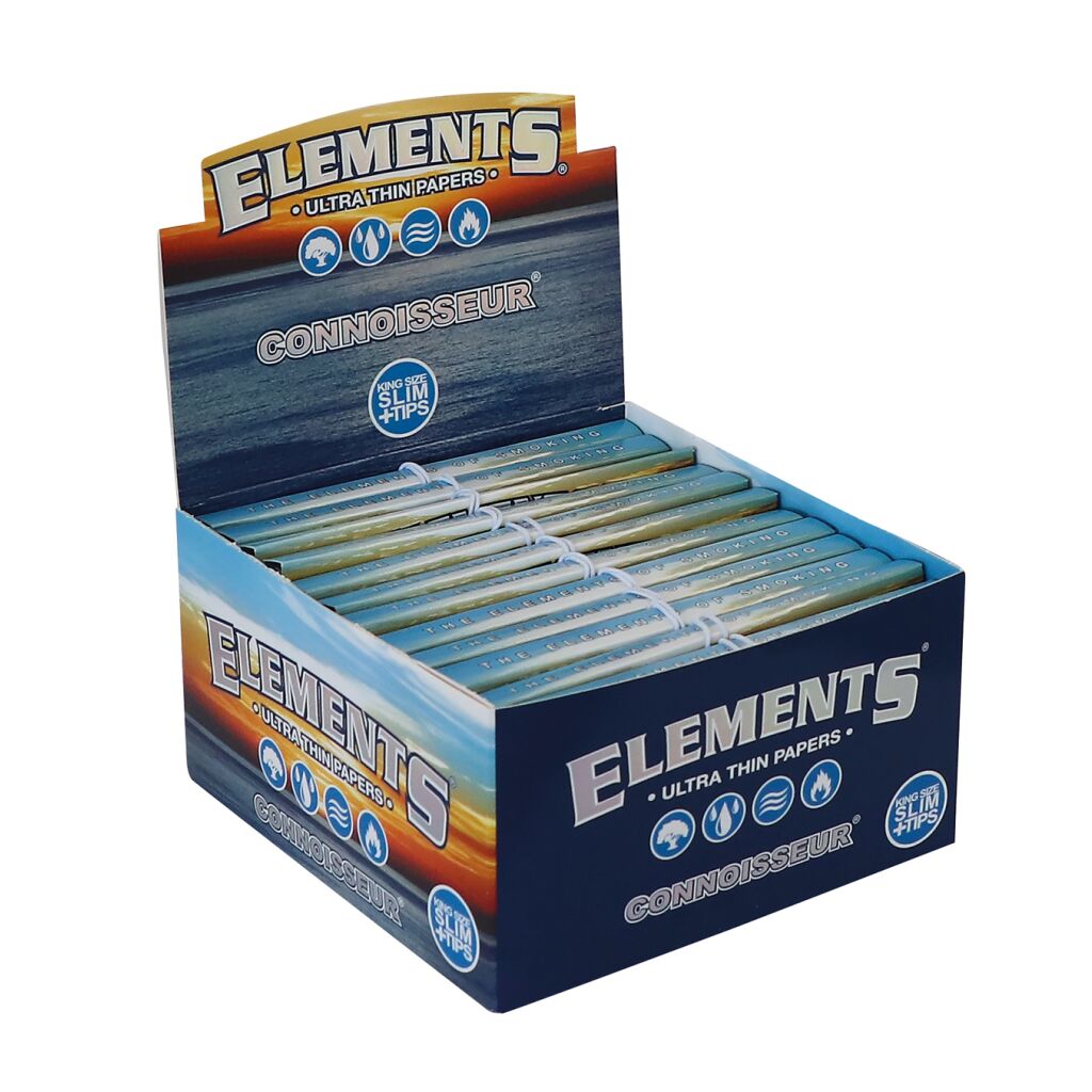 Elements Blue Connoisseur King Size Slim full display