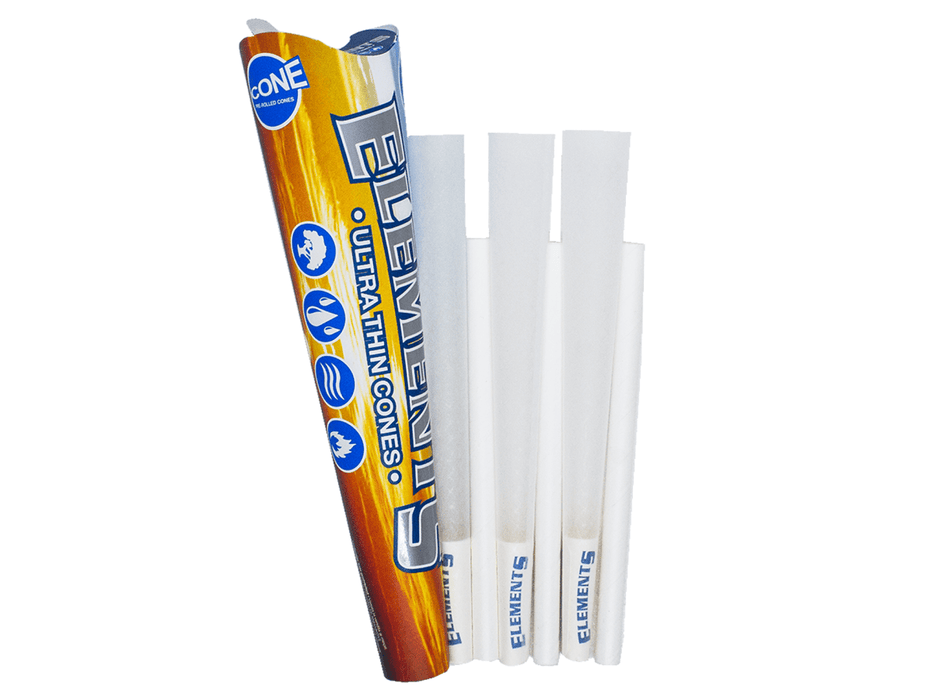 Elements Blue King Size Pre-Rolled Cones 3-Pack