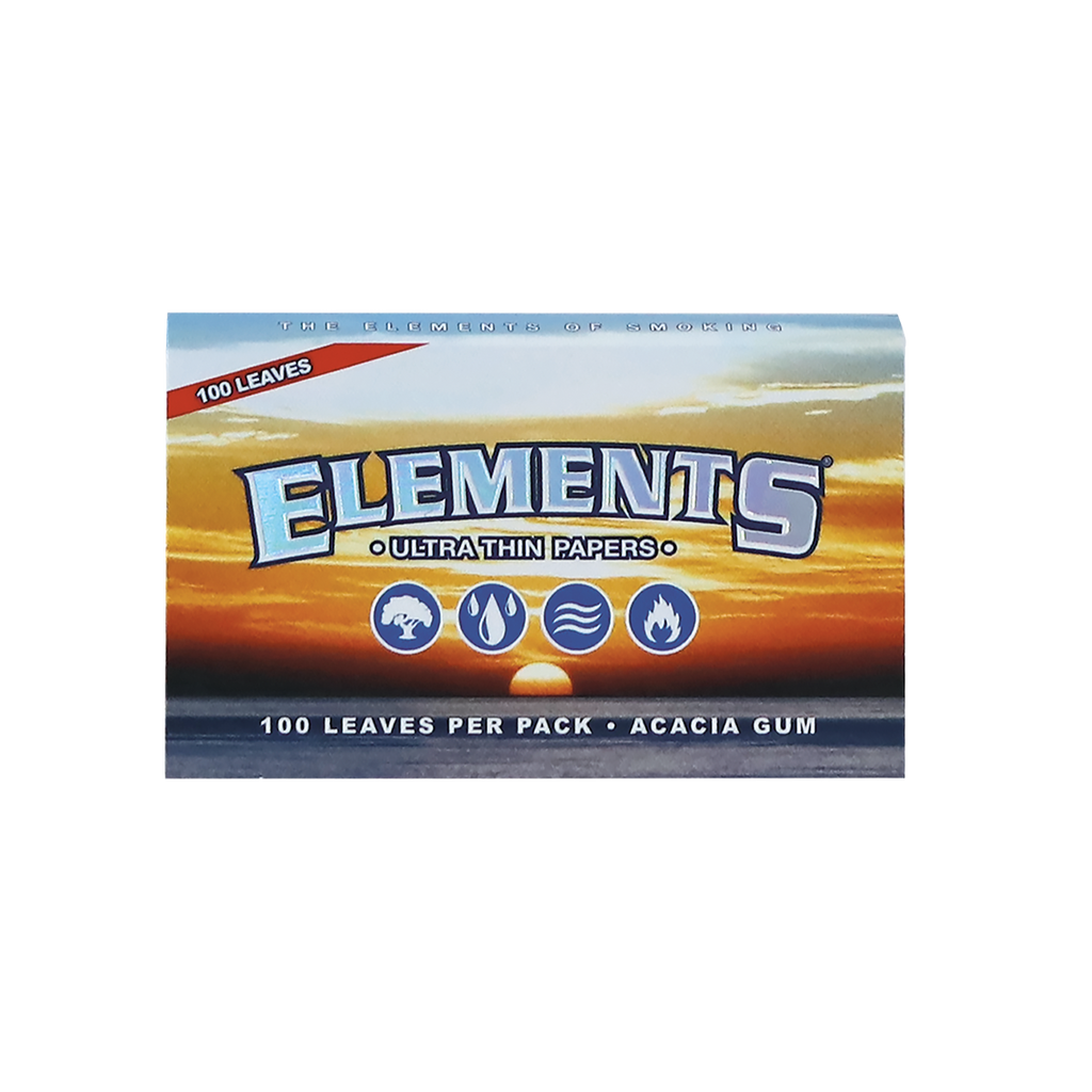 Elements Single Wide Double Window Ultra Thin Rolling Papers